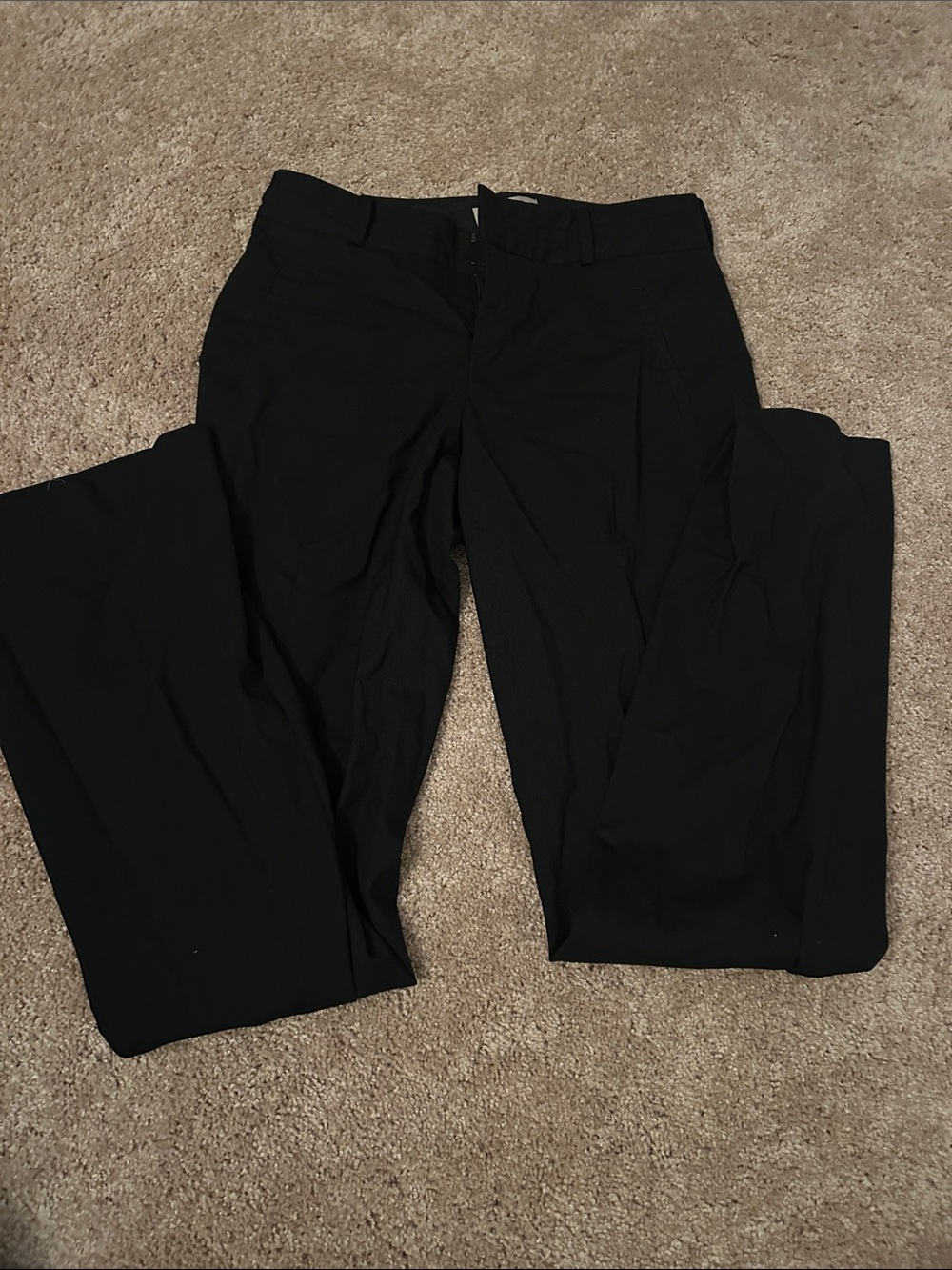 Banana Republic Black Men's Dress Pants — Slim Straight